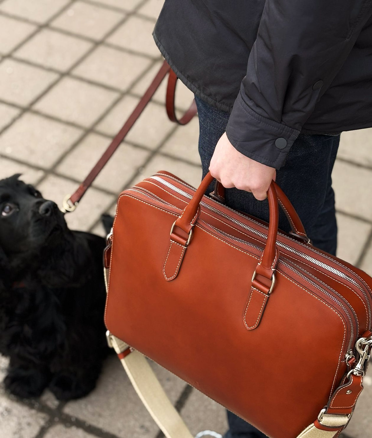 Business Bag Cognac