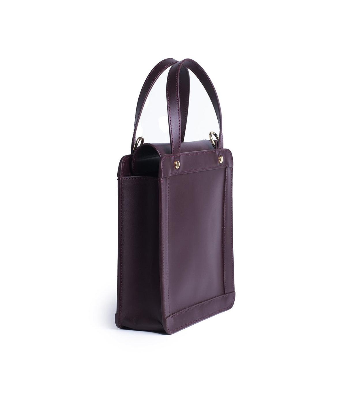 Mini Square Tote Bordeaux