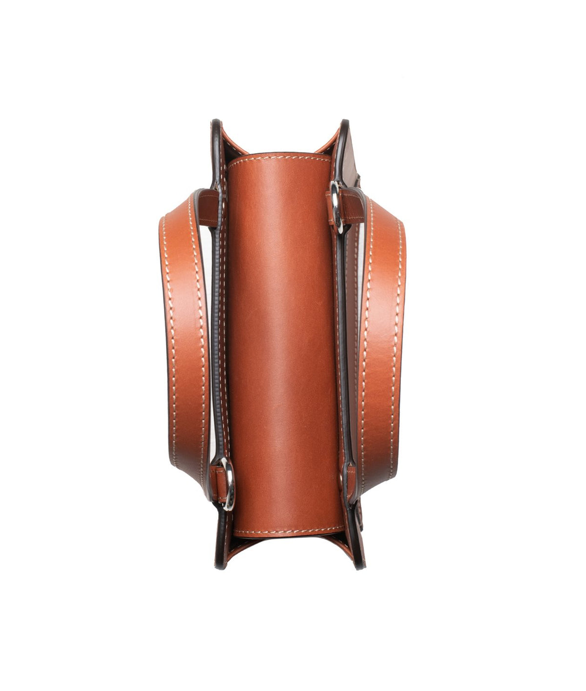 Mini Square Tote Cognac