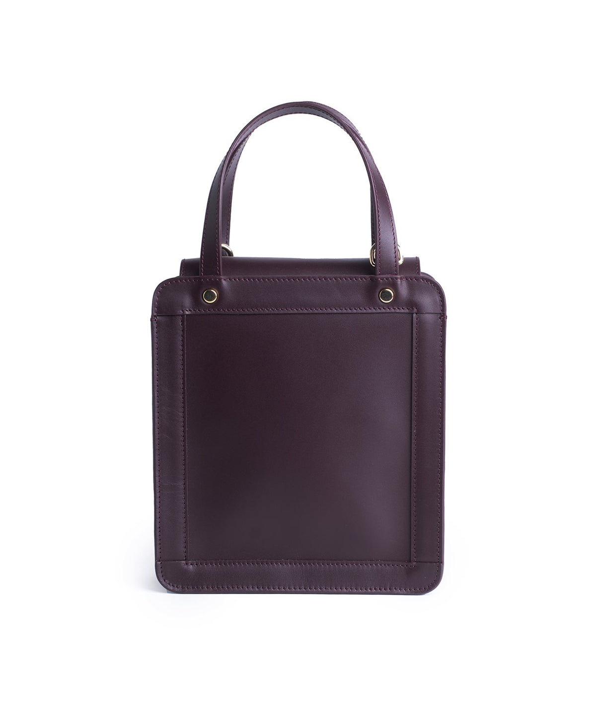 Mini Square Tote Bordeaux