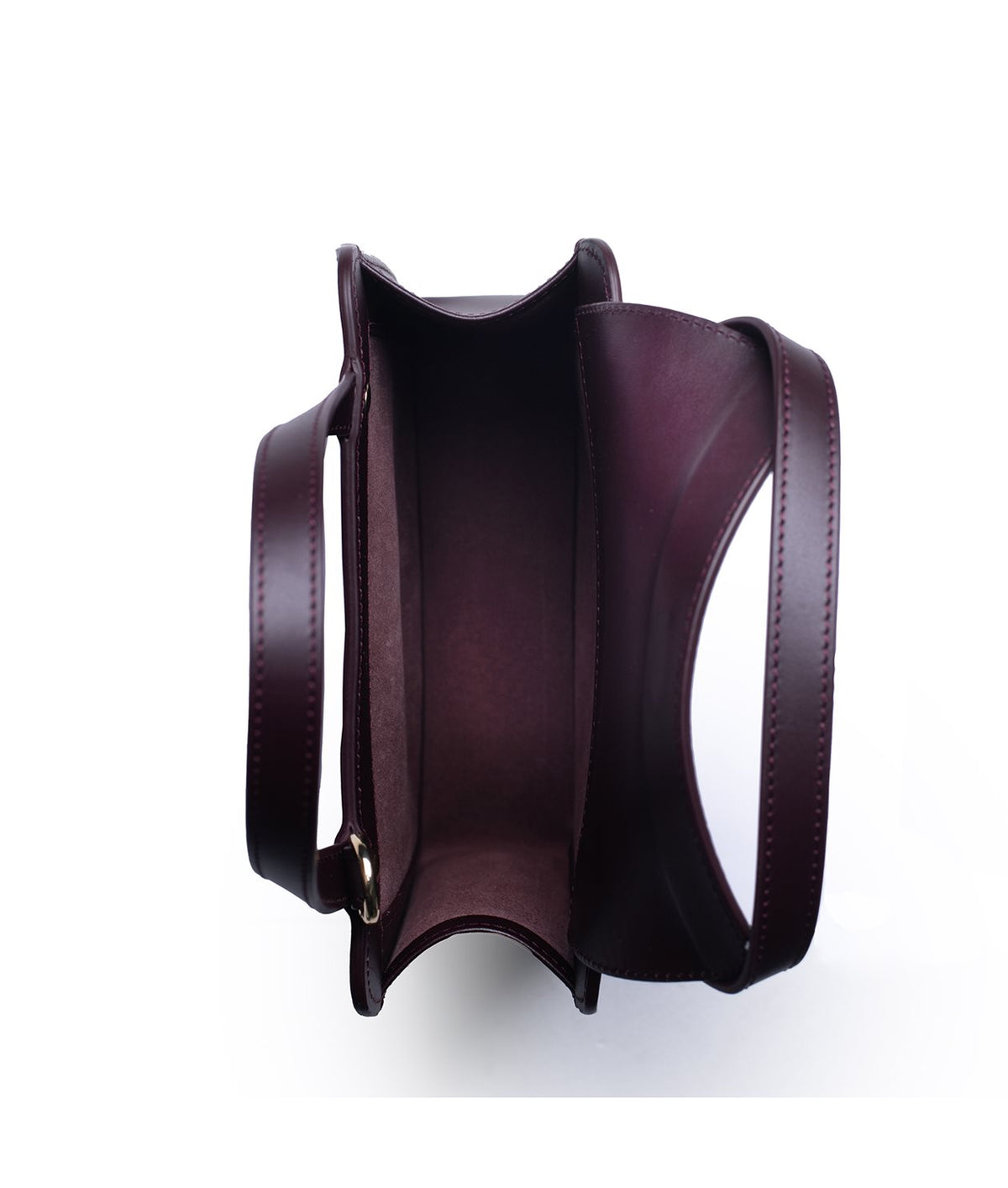 Mini Square Tote Bordeaux