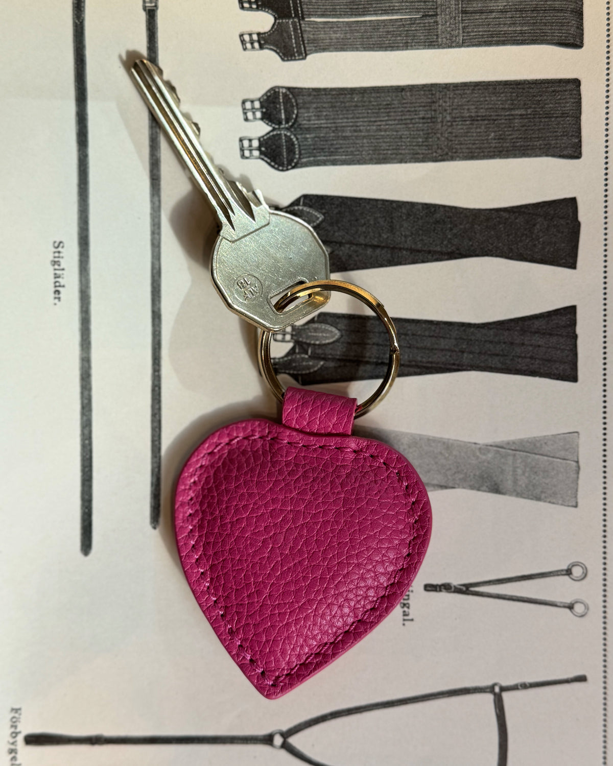 Heart Keyring