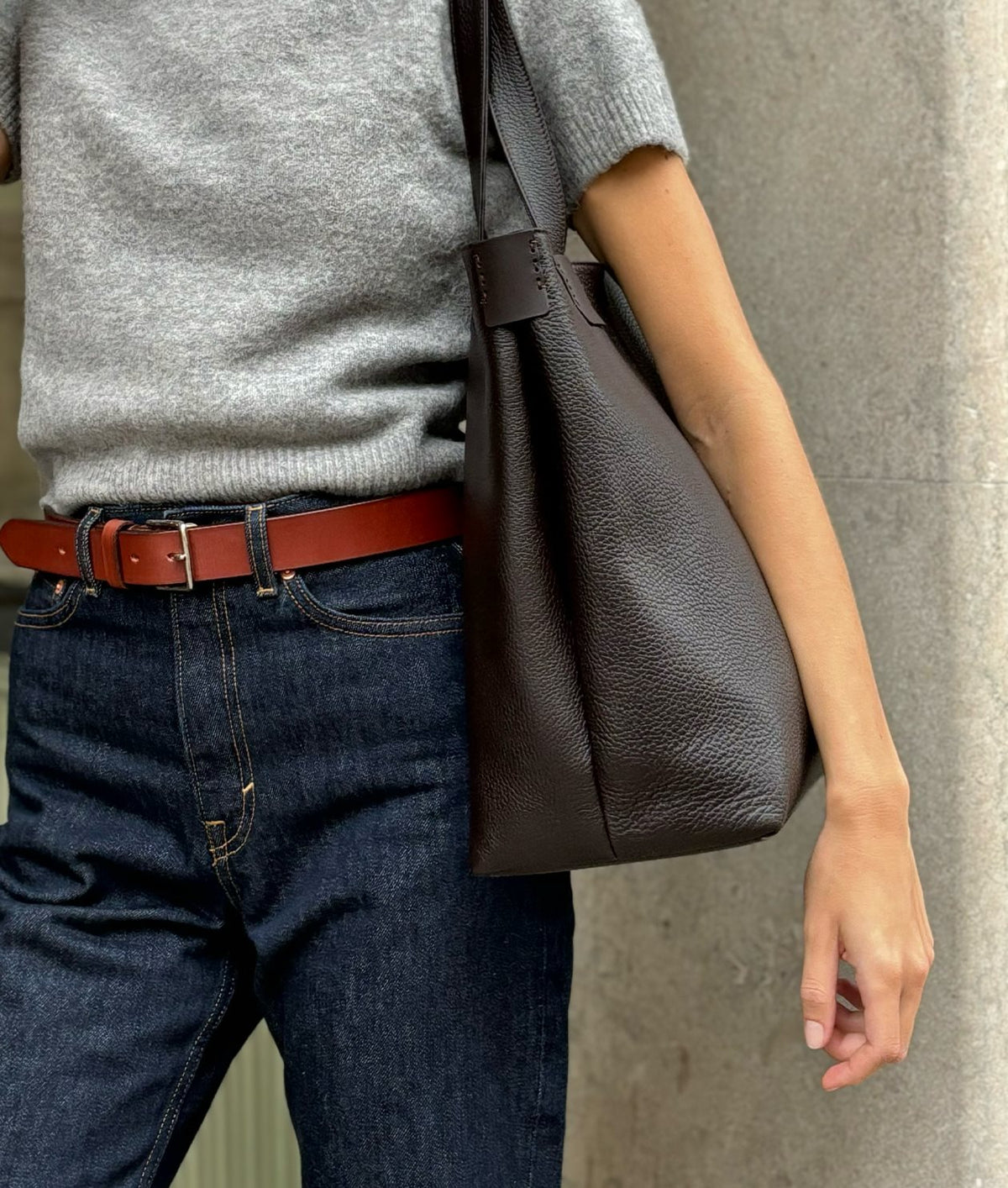 Soft Tote Mörkbrun