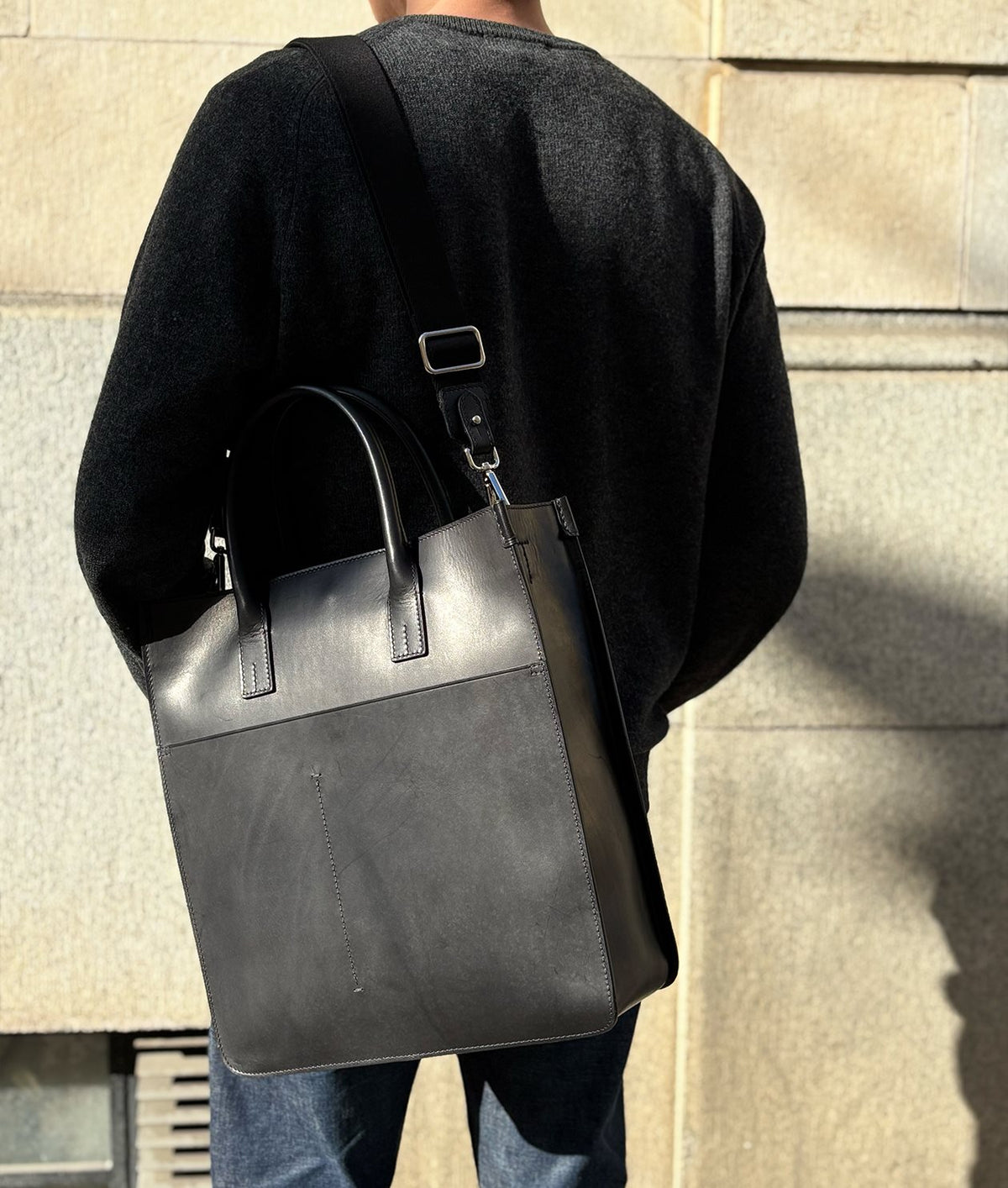 Standing Business Tote Svart
