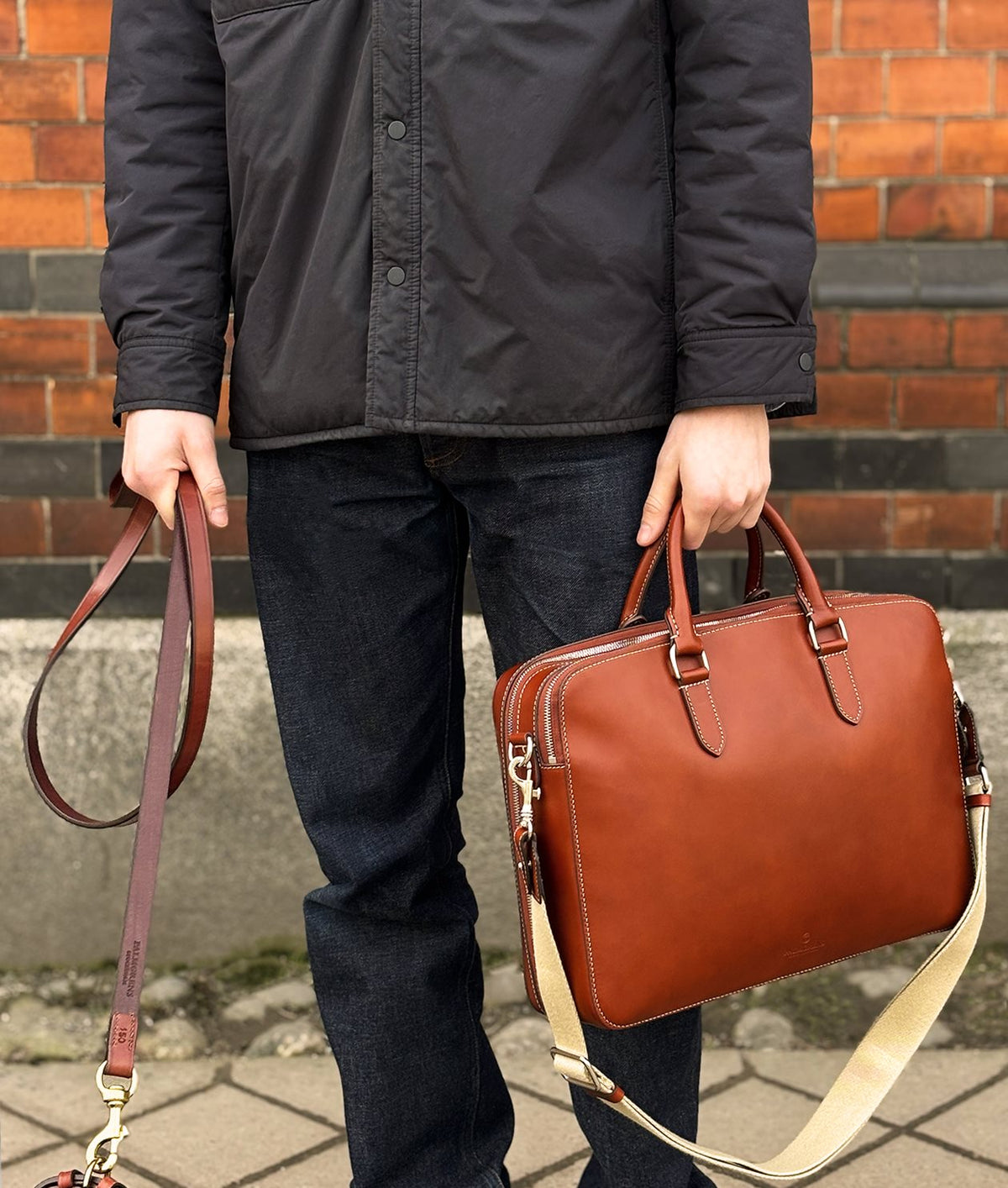 Business Bag Cognac